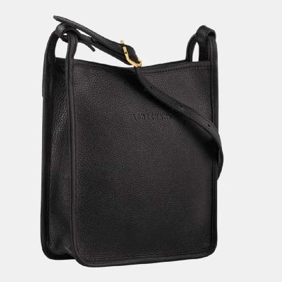 Longchamp Le Foulonne Small Black Crossbody (made in France) - Picture 2 of 13